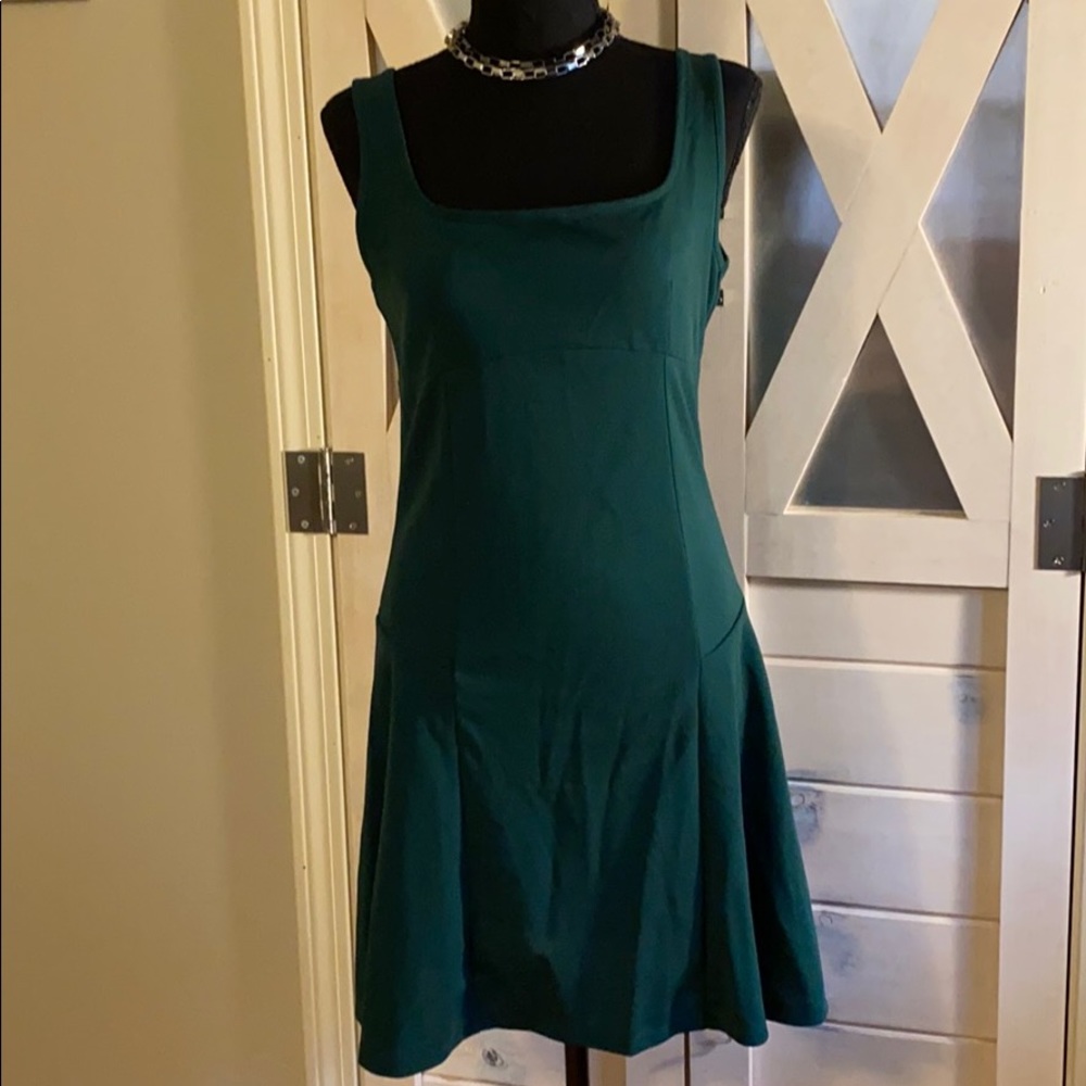 Emerald green dress NWOT
